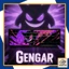Bộ Keycaps Pokemon Gengar - PBT Double Shot, DyeSub - Cherry Profile