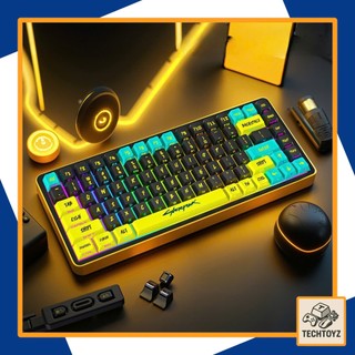 Cyberpunk Keycap - PBT Double Shot, DyeSub - Cherry Profile