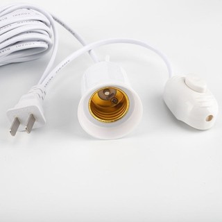 Dây Đui Đèn E27 Dài 5m Có Công Tắc, Móc Treo – Chuôi Đèn Có Dây Cắm 220V, Treo Đèn Linh Hoạt Mọi Nơi