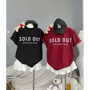 Áo Thun Sold Out Form Rộng Chất Vải Cotton Dày Dặn Trending 2025
