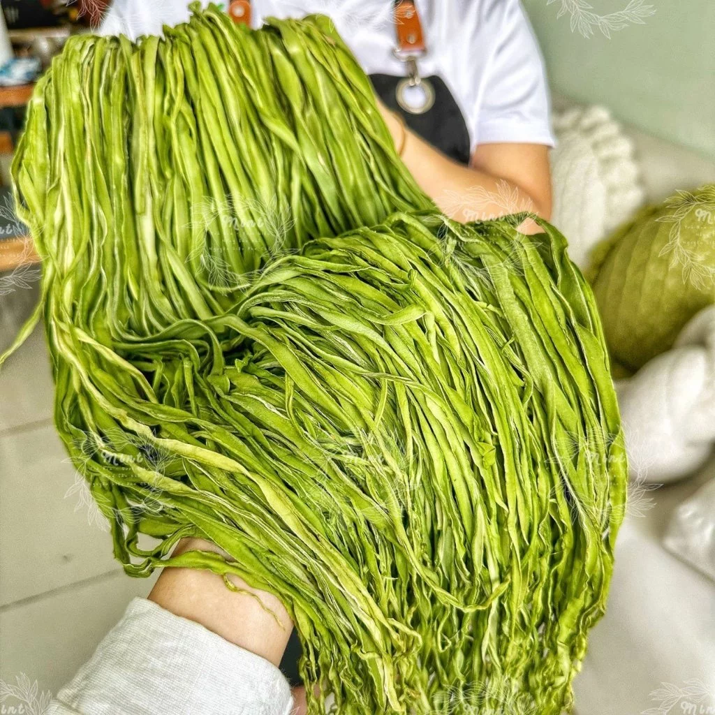 Rau Tiến Vua Loại 1 Sấy Khô (Công Sôi/ Rau Cần Biển/ Rau Cần Khô) - Túi 500gram