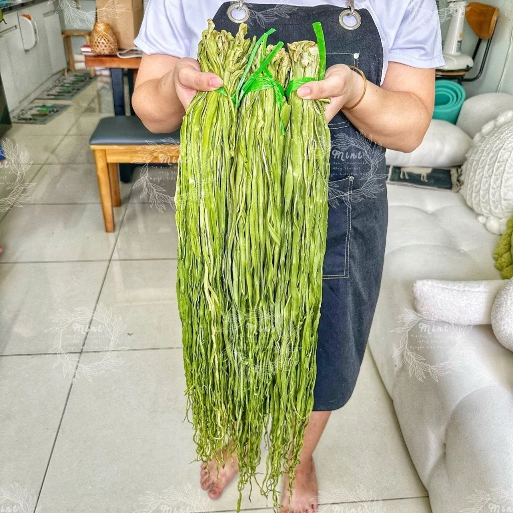 Rau Tiến Vua Loại 1 Sấy Khô (Công Sôi/ Rau Cần Biển/ Rau Cần Khô) - Túi 500gram
