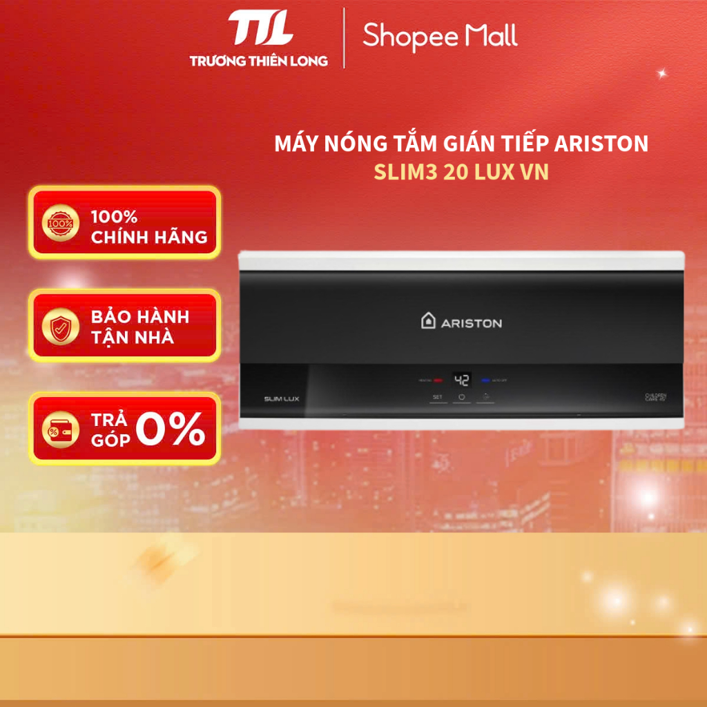 [FREESHIP HCM] SLIM3 20 LUX VN - Máy Nước Nóng Gián Tiếp 20 Lít Ariston ...