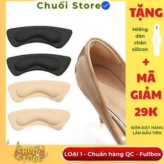 Miếng lót giày chống trầy CAO CẤP gót êm chân giảm đau gót chất liệu xốp