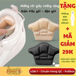 Miếng lót giày chống rộng, đệm gót CAO CẤP giảm size giày chất liệu eva êm chân chống trầy