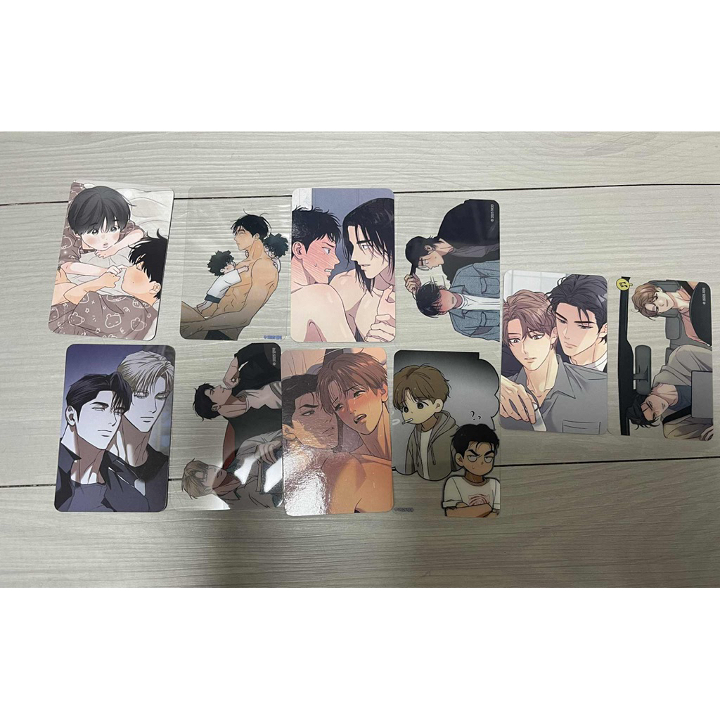 Gift Lezhin Pop up Store Daybreak Card BL Manhwa Backlight Jinx