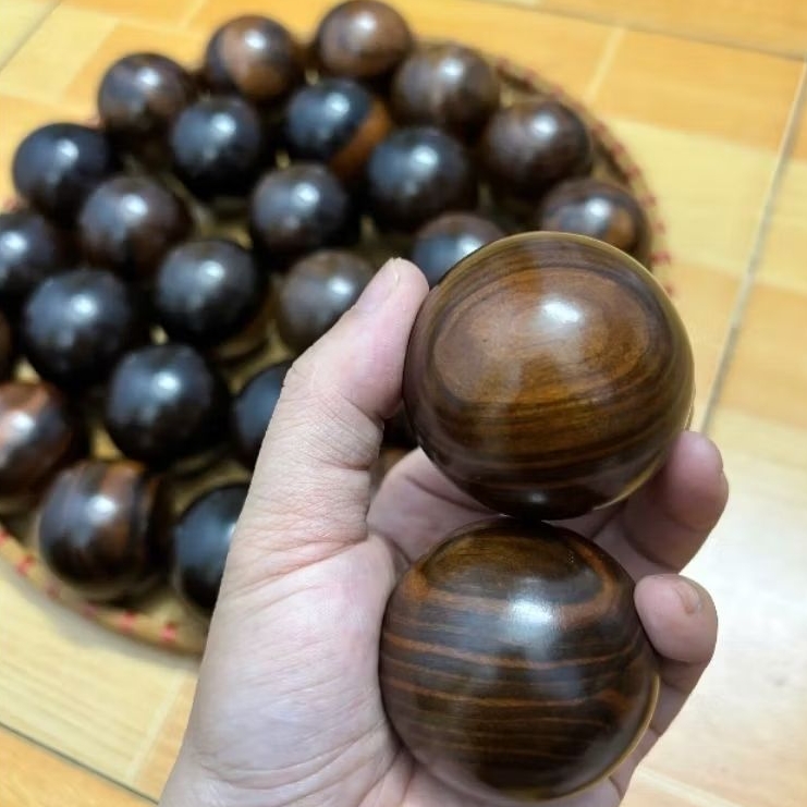 Bi Lăn tay Gỗ Mun Hoa và Gỗ Trắc đỏ đen Vân gỗ tự nhiên siêu bền đẹp