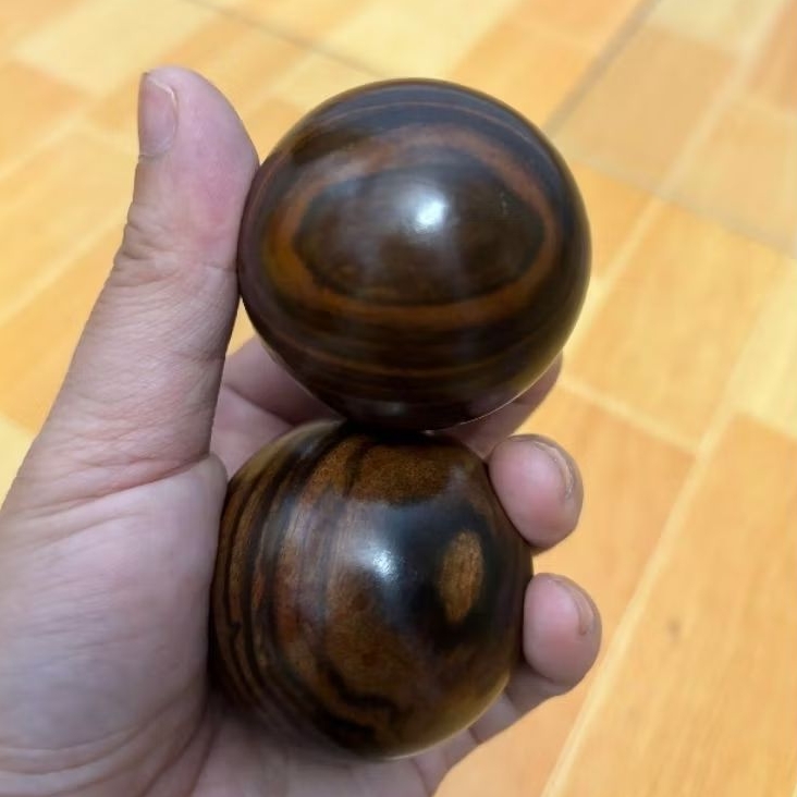 Bi Lăn tay Gỗ Mun Hoa và Gỗ Trắc đỏ đen Vân gỗ tự nhiên siêu bền đẹp