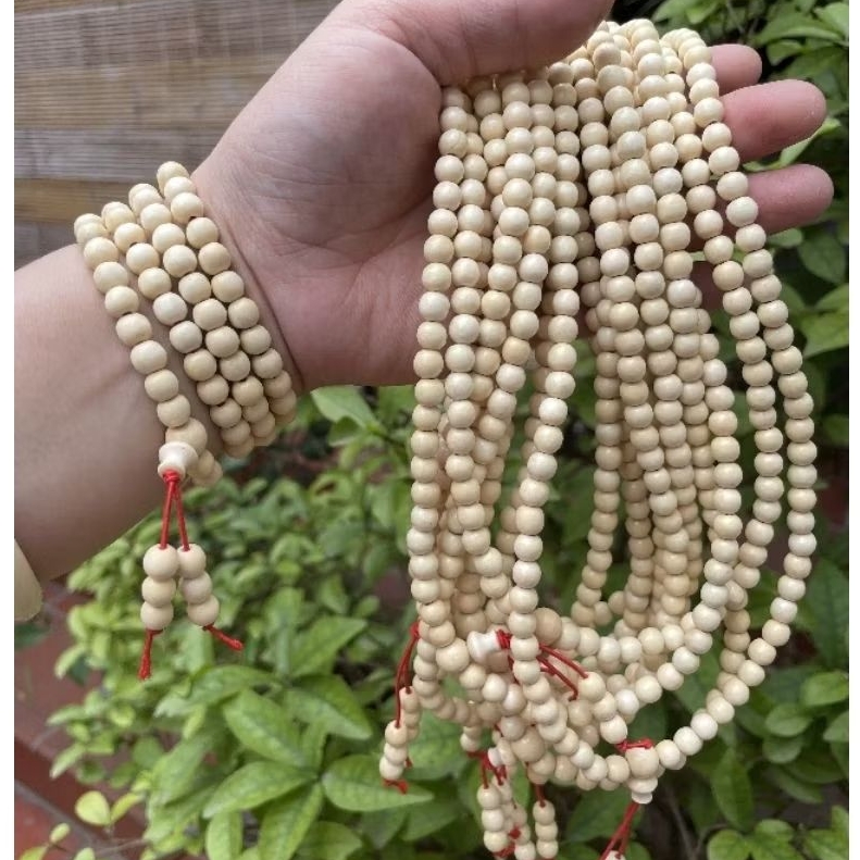 Vòng Tay chuỗi 108 hạt Dâu Tằm tự nhiên cầu bình an thu hút tài lộc đủ size 6 8 li cho nam và nữ