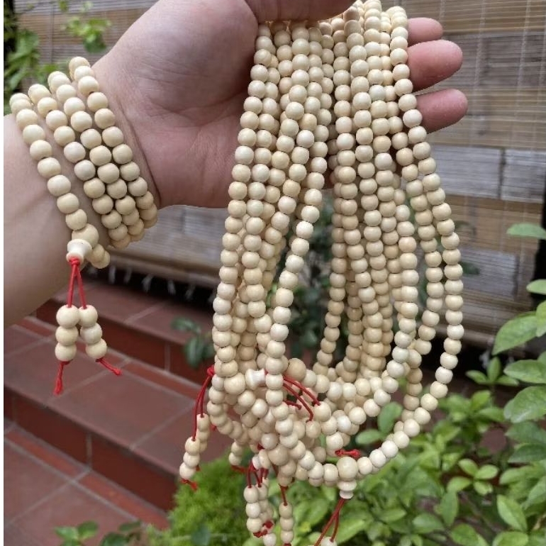 Vòng Tay chuỗi 108 hạt Dâu Tằm tự nhiên cầu bình an thu hút tài lộc đủ size 6 8 li cho nam và nữ