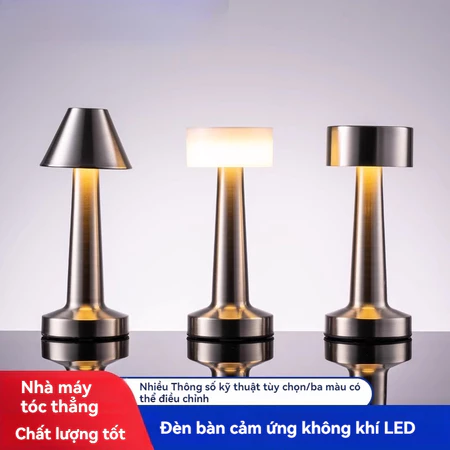 Đèn ngủ kim loại đơn giản cổ điển đèn bàn cạnh giường ngủ đèn bàn sạc đèn bàn ăn đèn bầu không khí đèn ngủ đèn bàn trang