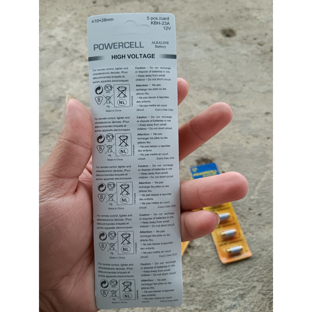 pin điều khiển loa 898,998 ... 1 vỉ 5 viên combo 2 vỉ