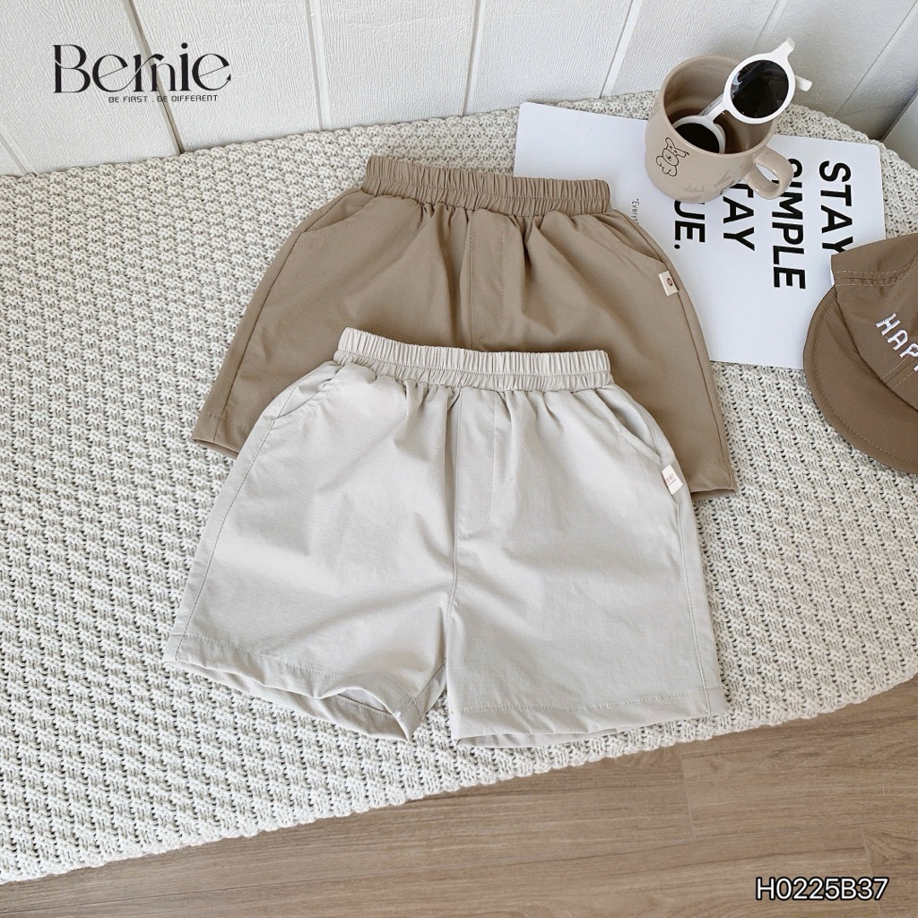 Set tanktop kẻ ngang Bernie in tag BN tiết thiết kế trendy cho bé, bộ quần áo bé trai 9-27kg
