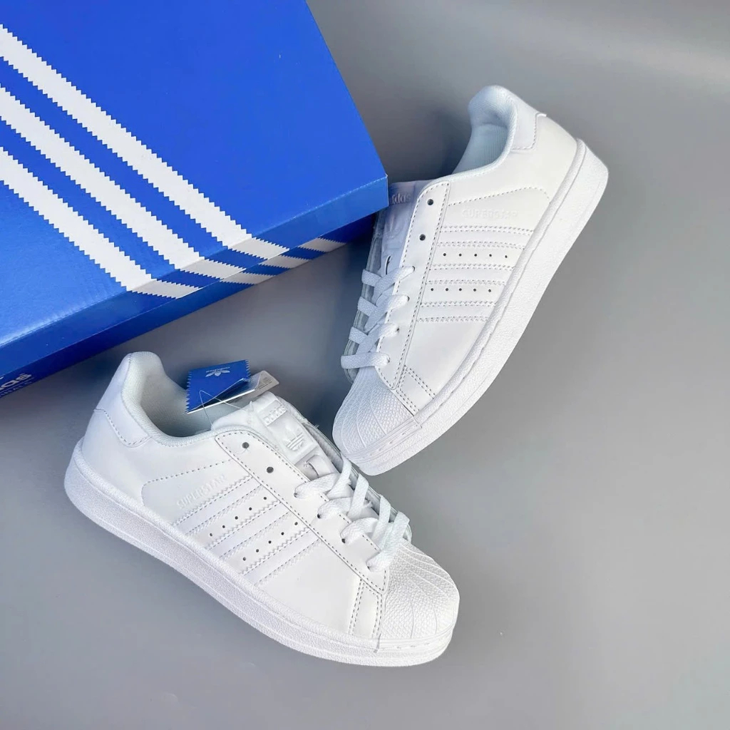 HNG CHNH HNG] Giy Adidas Superstar Basic AUTHENTIC. Giy Sneaker  Superstar Mi S Nam N | Shopee Vit Nam