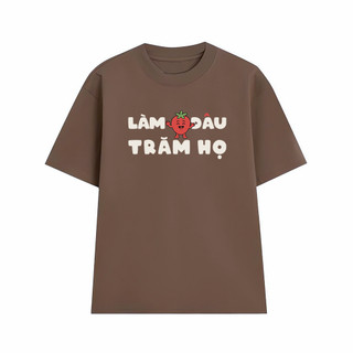Áo thun oversize nam nữ Arttee mẫu Lam Dau – Cotton 100% 250gsm, in bền đẹp