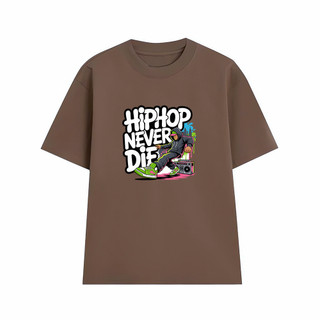 Áo thun oversize nam nữ Arttee mẫu hiphop never die – Cotton 100% 250gsm, in bền đẹp