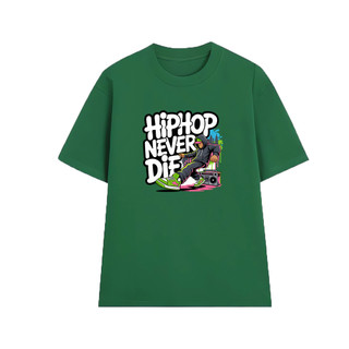 Áo thun oversize nam nữ Arttee mẫu hiphop never die – Cotton 100% 250gsm, in bền đẹp