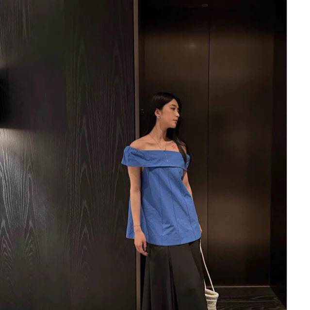 𝗡𝗲𝗹𝗹𝘆 𝗟𝗶𝗻𝗲𝗻 - Áo Linen trễ vai BEELY