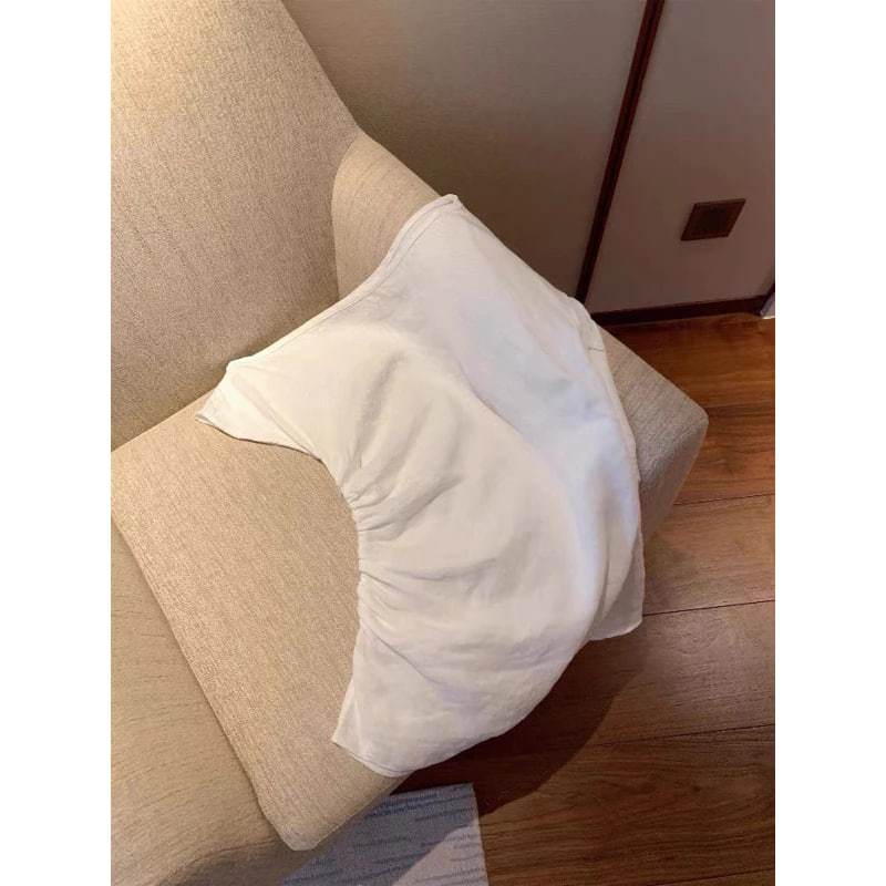 𝗙𝗶𝗻𝗻- Áo Linen lệch vai nhún eo BEELY
