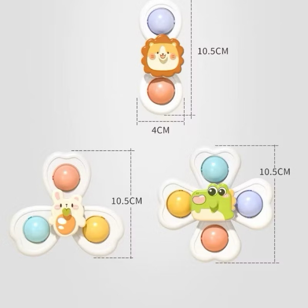 Set 3 Con quay spinner cho bé chất liệu cao cấp