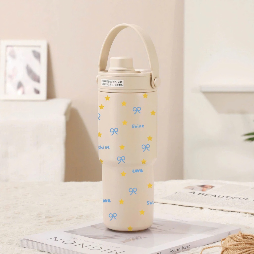 Bình Nước Giữ Nhiệt Simply Lót Gốm Inox 316 Dung Tích 735ml Giữ Lạnh 8 - 12 Tiếng Chống Rò Rỉ