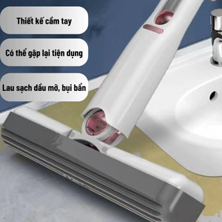 Cây Gạt Nước Lau Kính Cầm Tay Mini, Chổi Lau Bàn, Gương Nhà Tắm Siêu Sạch, Không Để Lại Vệt 25cm