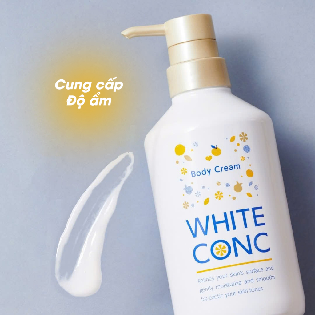 Sữa Dưỡng Thể Trắng Sáng Da Yuzu White Conc Body Milk Yuzu (Chai 500g)
