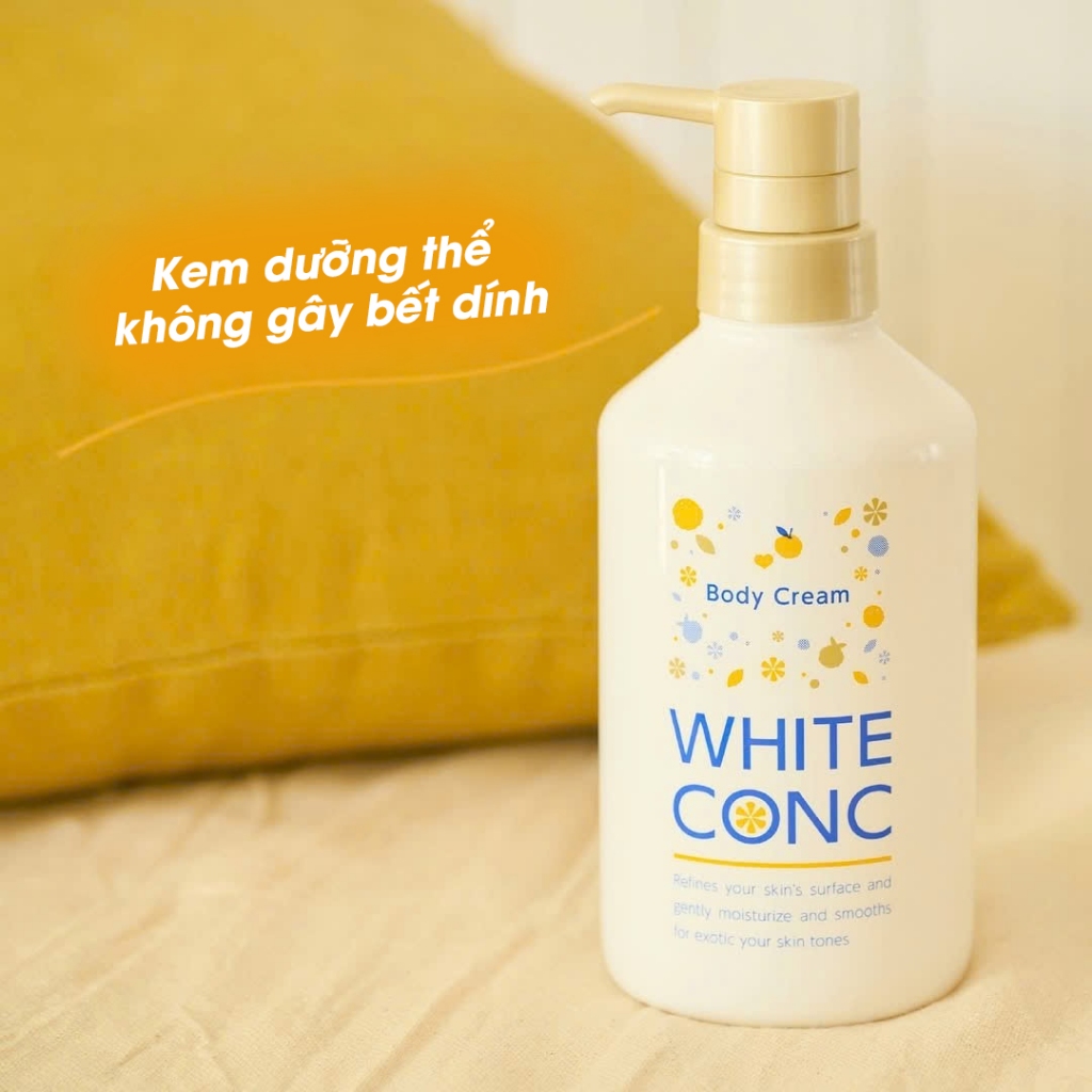 Sữa Dưỡng Thể Trắng Sáng Da Yuzu White Conc Body Milk Yuzu (Chai 500g)