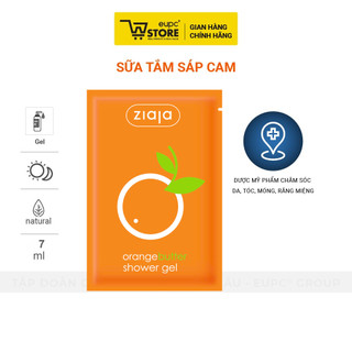 Ziaja Orange Butter Shower Gel 7ml - Sữa tắm Sáp Cam