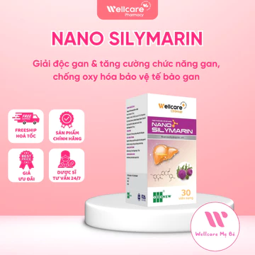 [DATE 12/2026][MUA 1 TẶNG 1] Viên Uống Nano Silymarin Lọ 30 Viên Bảo Vệ Phục Hồi Chức Năng Gan,Tăng Cường Chức Năng Gan