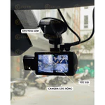 (3 Mắt Cao Cấp) Camera hành trình ô tô TAXI MAX, Tích Hợp GPS, Độ phân dải 4K + 1080P + 1080P, Bảo hành 2 năm | LUXCAM — ảnh 3