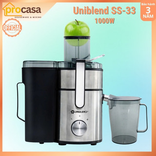 [Chính hãng] Máy ép trái cây Nhanh Uniblend SS-33 - 1000W - phù hợp cho quán kinh doanh - BH 3 năm (Uni SS33)