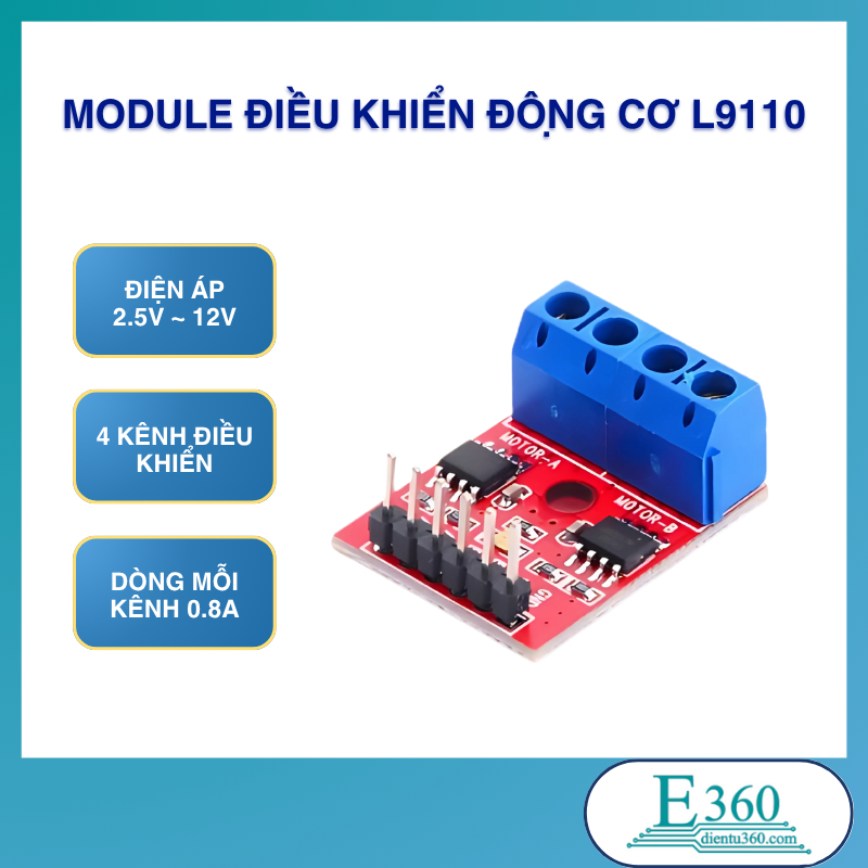 Module Điều Khiển Động Cơ L9110 | Shopee Việt Nam