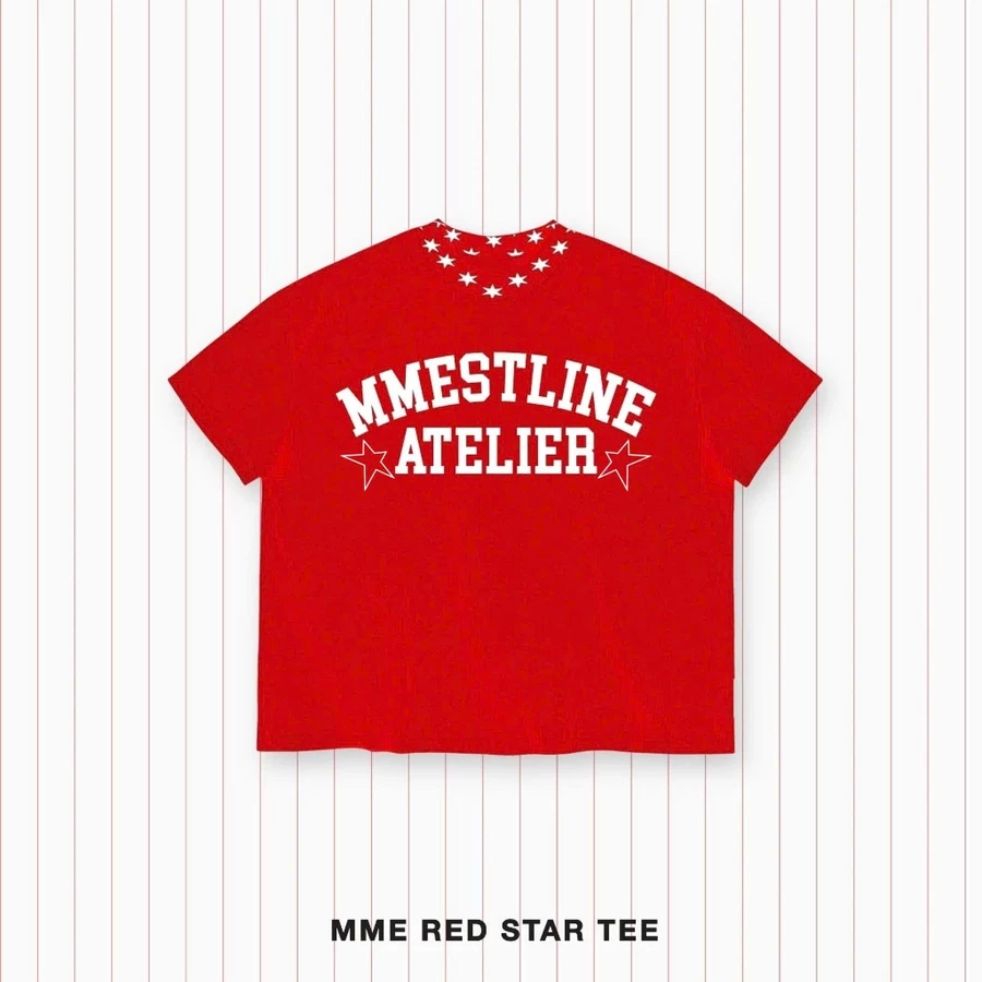 Áo thun MMESTLINE "AMERICAN VIBES" form Boxy vải Premium Cotton