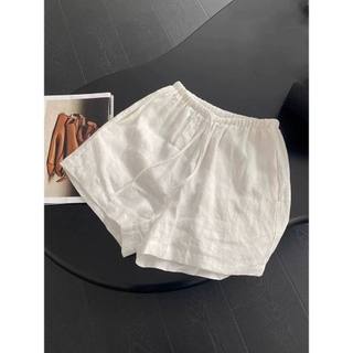 𝗧𝗶𝗻𝗶 𝗟𝗶𝗻𝗲𝗻 - |LY LINEN| Quần short linen Tưng gân