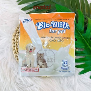 [Hộp 15 bịch] Sữa bột cho chó mèo Bio Milk