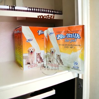 [Hộp 15 bịch] Sữa bột cho chó mèo Bio Milk
