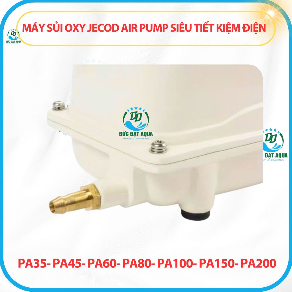 Máy sủi khí oxy cho hồ cá  Jecod PA 35-200 (máy chạy rất êm, khỏe, tiết kiệm điện) 7