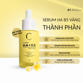 Serum phục hồi da sau Peel HA B5 Vàng – Cấp ẩm, làm dịu, giảm đỏ, tái tạo da nhanh chóng - MP0111