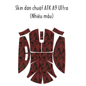 Skin dán chuột ATK A9 / A9 SE / A9 Plus / A9 Pro / A9 Ultra – Nhiều Mẫu Lựa Chọn | Miếng dán Film 3M chống trơn trượt