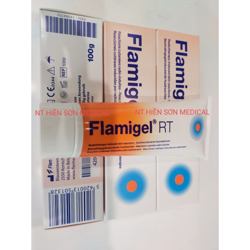 [HOẢ TỐC lọ 100g] KEM LÀM LÀNH VẾT THƯƠNG FLAMIGEL RT 100G NHẬP KHẨU BỈ ...