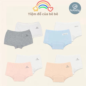 BuBaby BBB430000 Set 2 quần chip cho bé gái chất liệu sợi tre kháng khuẩn cao cấp và an toàn