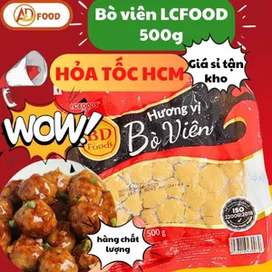 Bò Viên Lacusina 500g, giòn dai, hàng loại ngon, ngon đậm vị