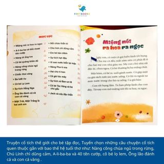 Sách - Truyện Cổ Tích Thế Giới Cho Bé Tập Đọc Từ 0 - 6 tuổi - Đại Mai Books