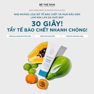 Gel Tẩy Da Chết Be The Skin BHA+ 30 Second Exfoliator Pore Zero BETHESKIN 100g