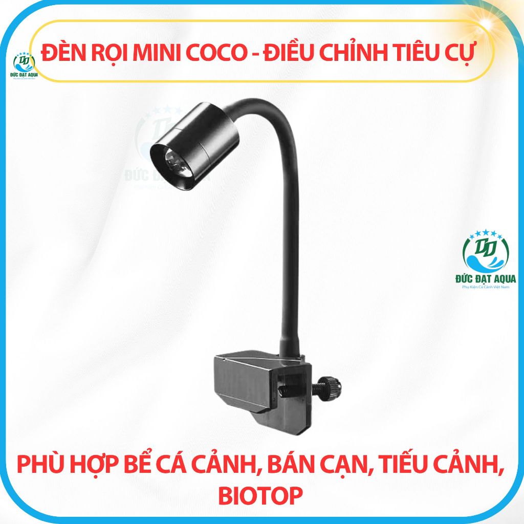 Đèn Rọi Điều Chỉnh Tiêu Cự Cho Bể Cá Cảnh, Bán Cạn, Biotop SD-201A 7