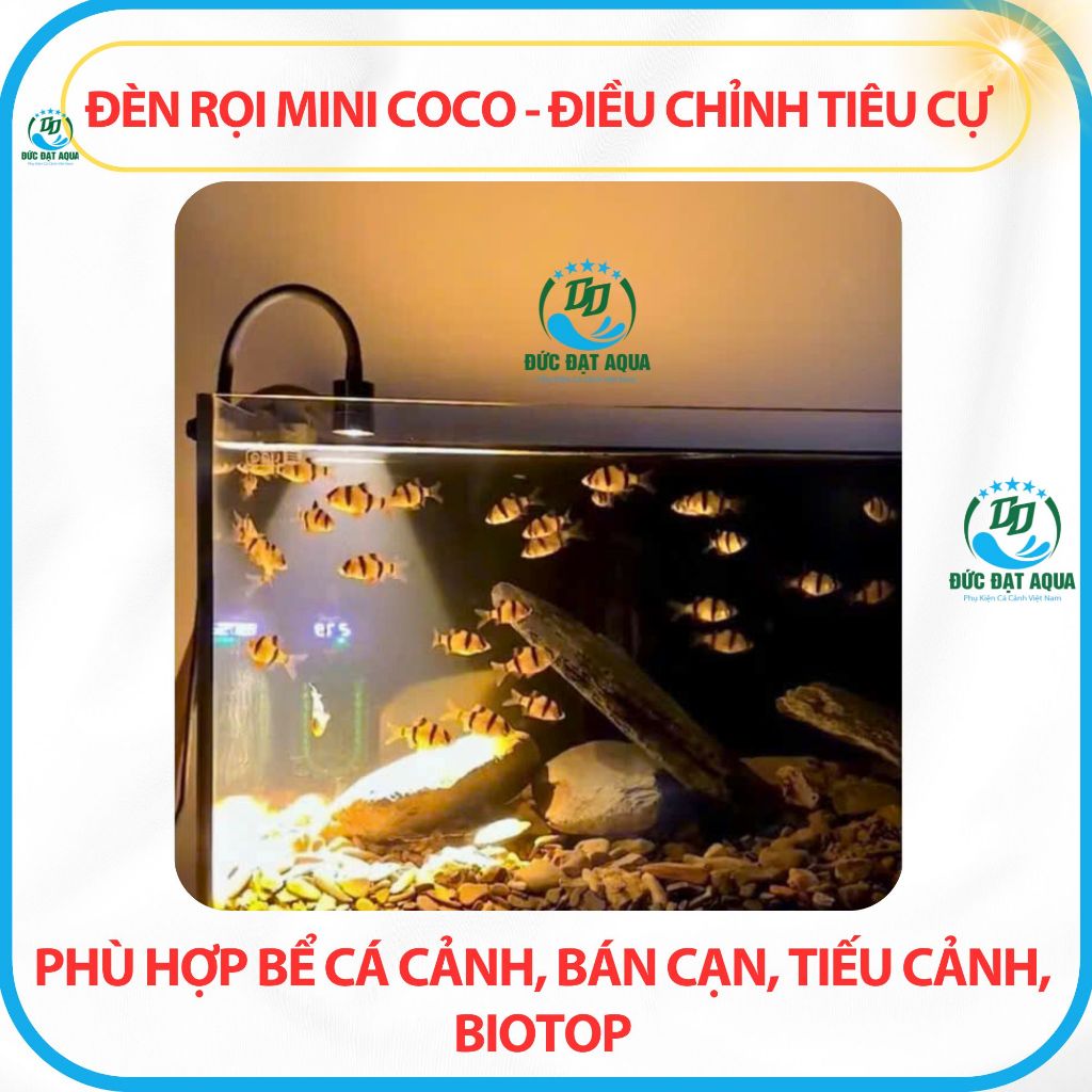 Đèn Rọi Điều Chỉnh Tiêu Cự Cho Bể Cá Cảnh, Bán Cạn, Biotop SD-201A 8