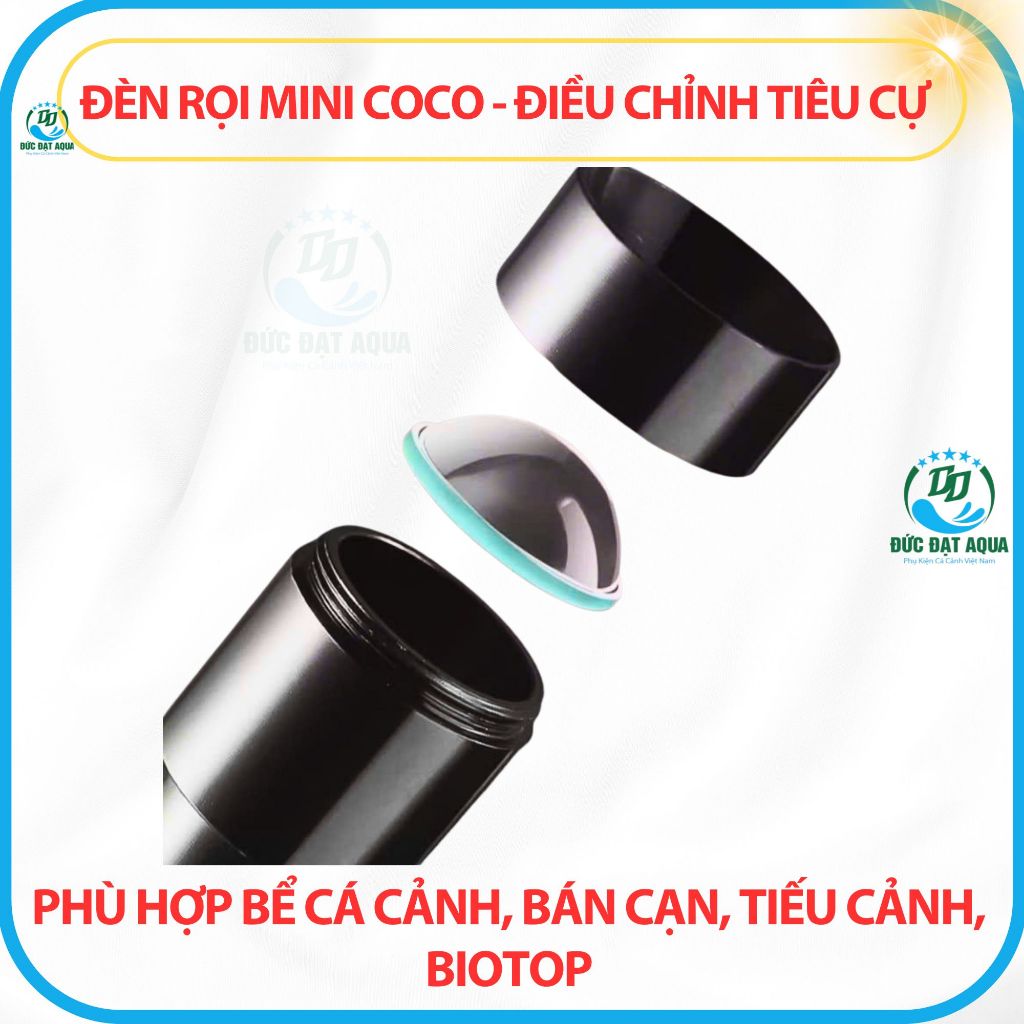 Đèn Rọi Điều Chỉnh Tiêu Cự Cho Bể Cá Cảnh, Bán Cạn, Biotop SD-201A 9