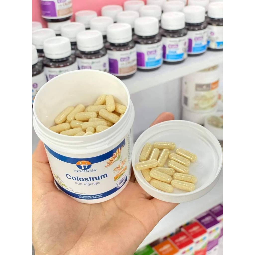 [TEM PHỤ] Sữa non Pháp Fenioux Colostrum bổ sung dưỡng chất tăng đề kháng cho cả gia đình - 200 viên