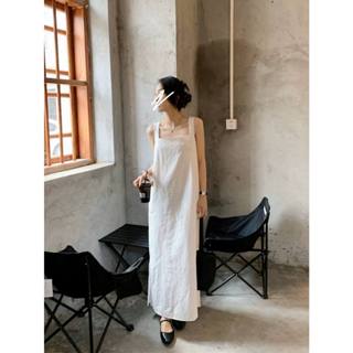 𝗠𝗶𝗮 𝗗𝗿𝗲𝘀𝘀 - |LY LINEN | Đầm linen 2s bản to chéo lưng